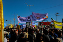 حضور پرشور دانشگاهیان دانشگاه بیرجند در راهپیمایی روز جهانی قدس