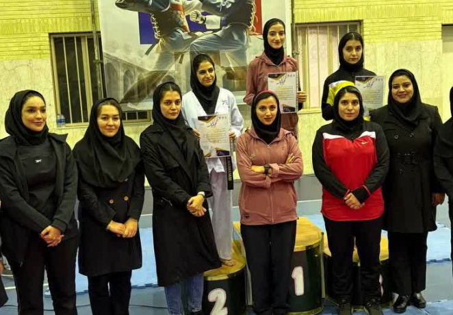 درخشش تیم تکواندو دانشجویان دختر دانشگاه بیرجند در مسابقات منطقه ۹ کشور