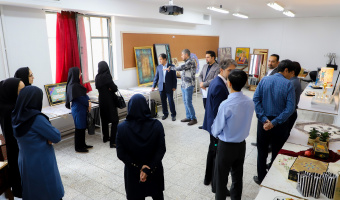 برگزاری ژوژمان پروژه‌های کارشناسی دانشجویان هنر در دانشکده هنر